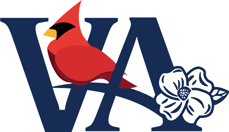 Virginia Cardinal Logo Bleu